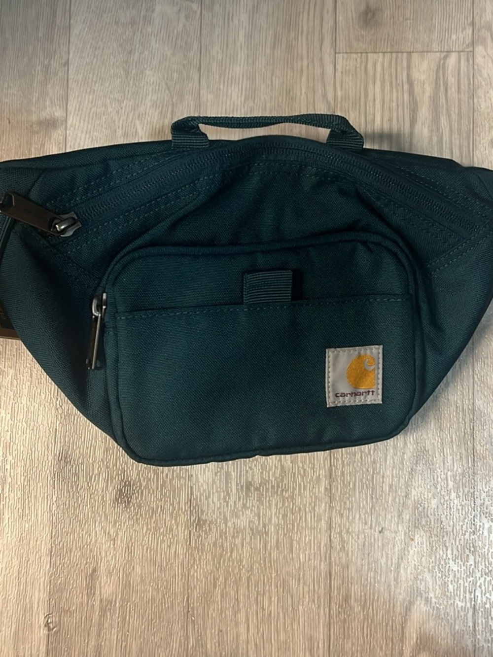 Carhartt Dark Green Waist Pack with Front Pocket - Picture 2 of 5